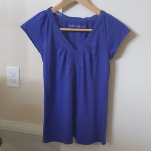 Calvin Klein Jeans crochet detail top